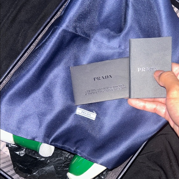Prada Black Box with Red Accent